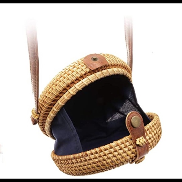 Straw shoulder bag- SOLD OUT - Picture 2 of 2